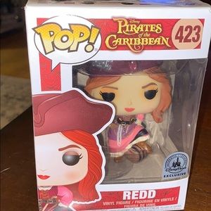 Disney Parks Exclusive Redd POTC Funko Pop! Figure